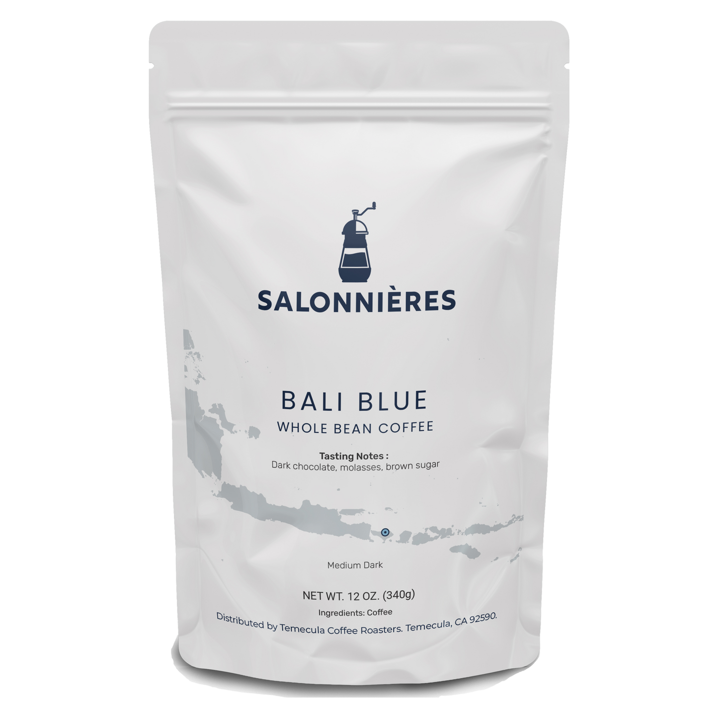 bali blue coffee - Salonnieres