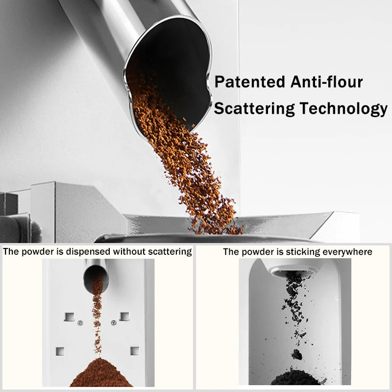 Salonnieres Precise Coffee Grinder Anti-flour scattering technology