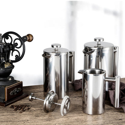 Salonnieres Stainless Steel French Both 300 and 800 mL On Flat Ground